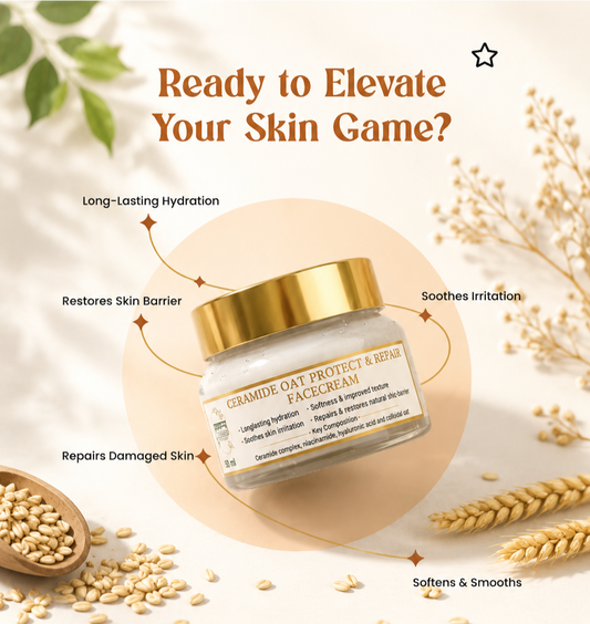 Ceramide Oat Protect & Repair Face Cream – 50ml